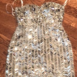 Sequin dress by Tony Bowls